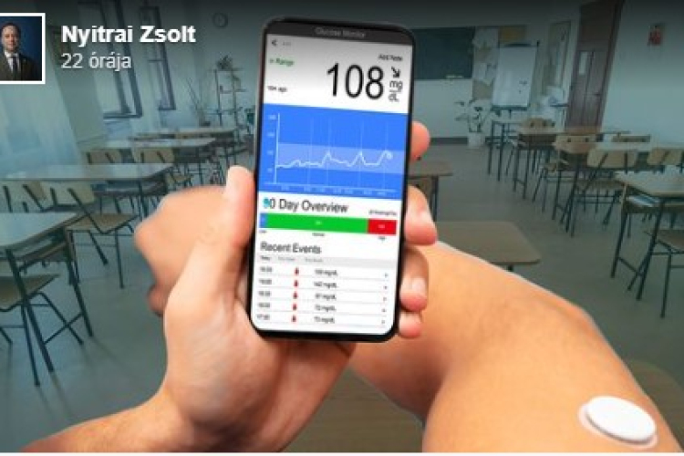 A cukorbeteg gyerekek maguknál tarthatják az iskolában a mobiltelefont